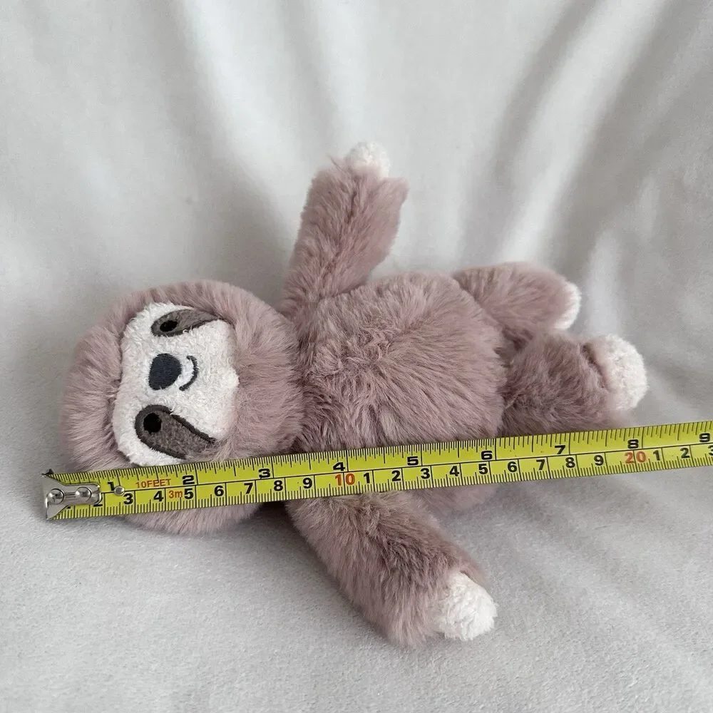 Cloud Island Plush Sloth Rattle Stuffed Animal Baby 7” Mini Small Stuffed Toy